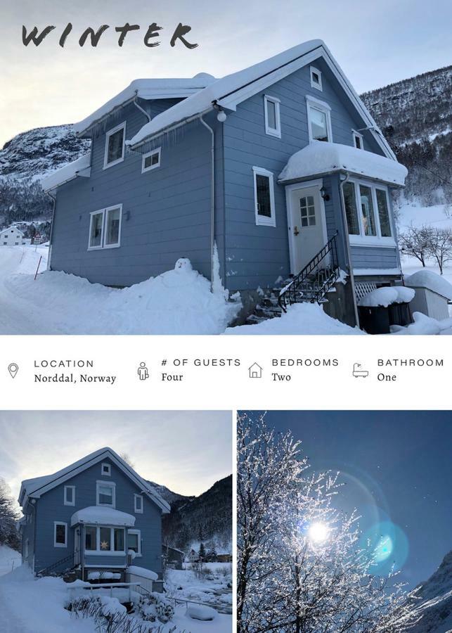 Scandinavian Apartment In Fjords Norddal Exterior photo